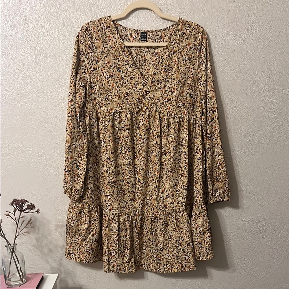 Floral Print Women's Maternity Dress